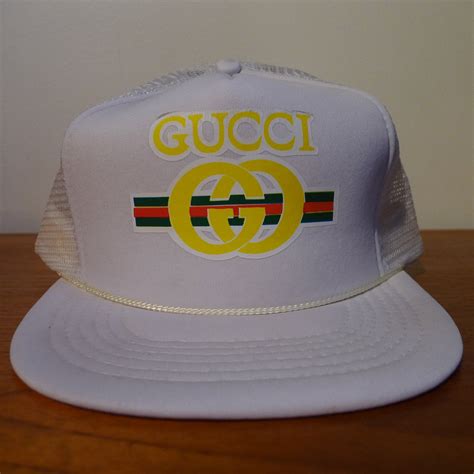 gucci snapback vintage|white gucci hats for men.